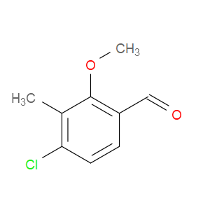 4-Chloro-2-methoxy-3-methylbenzaldehyde