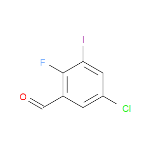 5-Chloro-2-fluoro-3-iodobenzaldehyde