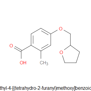2-Methyl-4-[(tetrahydro-2-furanyl)methoxy]benzoic acid
