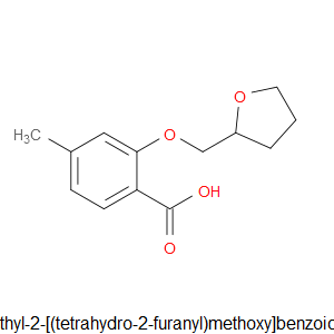 4-Methyl-2-[(tetrahydro-2-furanyl)methoxy]benzoic acid