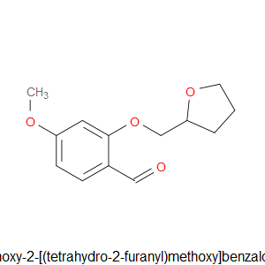4-Methoxy-2-[(tetrahydro-2-furanyl)methoxy]benzaldehyde