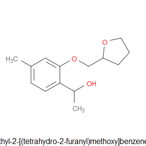 α,4-Dimethyl-2-[(tetrahydro-2-furanyl)methoxy]benzenemethanol