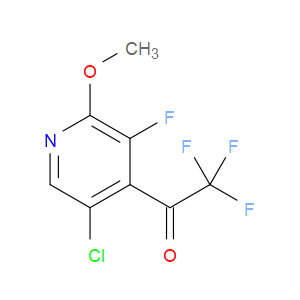 1-(5-chloro-3-fluoro-2-methoxypyridin-4-yl)-2,2,2-trifluoroethanone