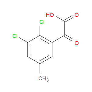 2-(2,3-dichloro-5-methylphenyl)-2-oxoacetic acid
