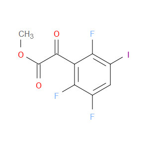 methyl 2-oxo-2-(2,3,6-trifluoro-5-iodophenyl)acetate
