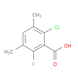 2-chloro-6-fluoro-3,5-dimethylbenzoic acid