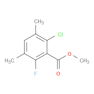 methyl 2-chloro-6-fluoro-3,5-dimethylbenzoate