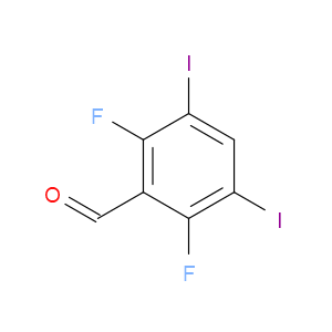 2,6-difluoro-3,5-diiodobenzaldehyde