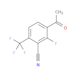 3-acetyl-2-fluoro-6-(trifluoromethyl)benzonitrile