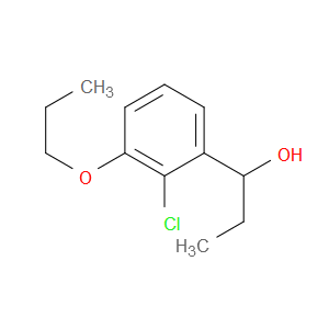 1-(2-chloro-3-propoxyphenyl)propan-1-ol