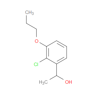 1-(2-chloro-3-propoxyphenyl)ethanol