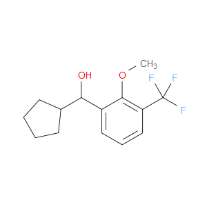 cyclopentyl(2-methoxy-3-(trifluoromethyl)phenyl)methanol