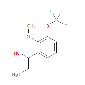 1-(2-methoxy-3-(trifluoromethoxy)phenyl)propan-1-ol