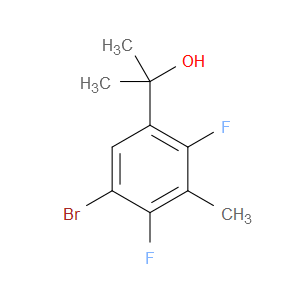 2-(5-bromo-2,4-difluoro-3-methylphenyl)propan-2-ol