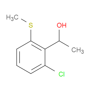 1-(2-chloro-6-(methylthio)phenyl)ethanol