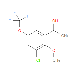 1-(3-chloro-2-methoxy-5-(trifluoromethoxy)phenyl)ethanol