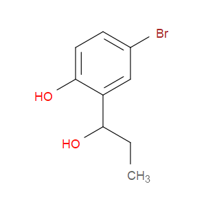 4-bromo-2-(1-hydroxypropyl)phenol