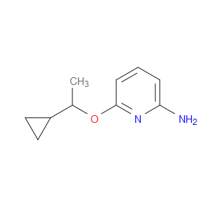 6-(1-cyclopropylethoxy)pyridin-2-amine