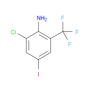 2-chloro-4-iodo-6-(trifluoromethyl)aniline