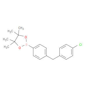 2-(4-(4-chlorobenzyl)phenyl)-4,4,5,5-tetramethyl-1,3,2-dioxaborolane
