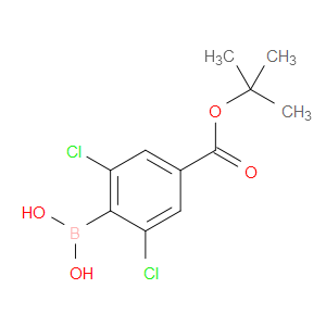 (4-(tert-butoxycarbonyl)-2,6-dichlorophenyl)boronic acid