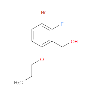 (3-Bromo-2-fluoro-6-propoxyphenyl)methanol
