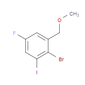 2-bromo-5-fluoro-1-iodo-3-(methoxymethyl)benzene