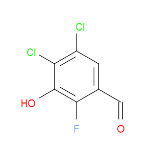 4,5-dichloro-2-fluoro-3-hydroxybenzaldehyde