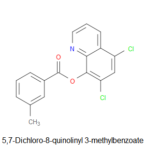5,7-Dichloro-8-quinolinyl 3-methylbenzoate