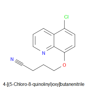 4-[(5-Chloro-8-quinolinyl)oxy]butanenitrile
