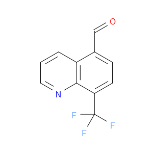 8-(trifluoromethyl)quinoline-5-carbaldehyde