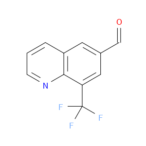 8-(trifluoromethyl)quinoline-6-carbaldehyde