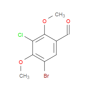 5-bromo-3-chloro-2,4-dimethoxybenzaldehyde