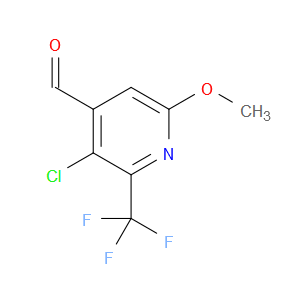 3-chloro-6-methoxy-2-(trifluoromethyl)isonicotinaldehyde