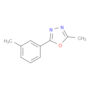 2-methyl-5-(m-tolyl)-1,3,4-oxadiazole