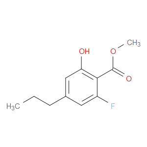 methyl 2-fluoro-6-hydroxy-4-propylbenzoate