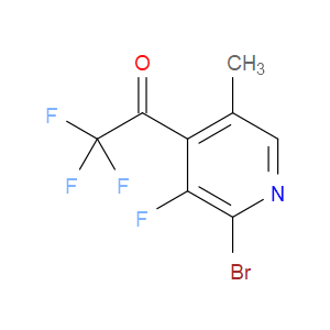 1-(2-bromo-3-fluoro-5-methylpyridin-4-yl)-2,2,2-trifluoroethanone