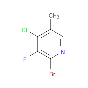 2-bromo-4-chloro-3-fluoro-5-methylpyridine