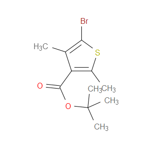 tert-butyl 5-bromo-2,4-dimethylthiophene-3-carboxylate