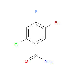 5-bromo-2-chloro-4-fluorobenzamide