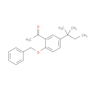 1-(2-(benzyloxy)-5-(tert-pentyl)phenyl)ethanone