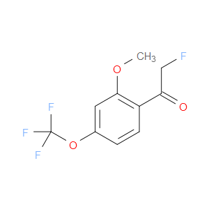 2-fluoro-1-(2-methoxy-4-(trifluoromethoxy)phenyl)ethanone
