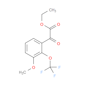 ethyl 2-(3-methoxy-2-(trifluoromethoxy)phenyl)-2-oxoacetate