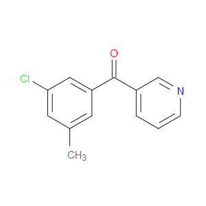 (3-chloro-5-methylphenyl)(pyridin-3-yl)methanone
