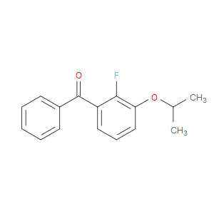 (2-fluoro-3-isopropoxyphenyl)(phenyl)methanone