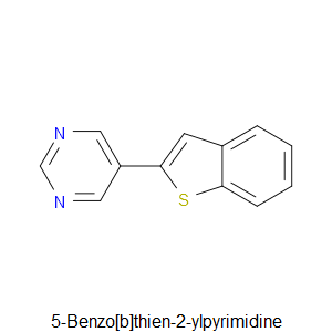 5-Benzo[b]thien-2-ylpyrimidine