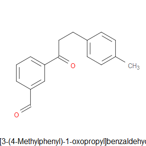 3-[3-(4-Methylphenyl)-1-oxopropyl]benzaldehyde