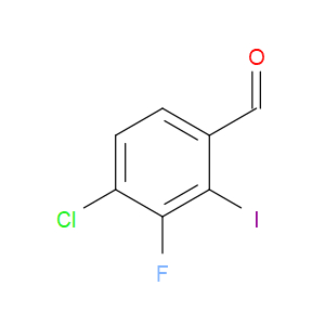 4-Chloro-3-fluoro-2-iodobenzaldehyde