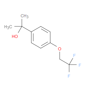 2-(4-(2,2,2-trifluoroethoxy)phenyl)propan-2-ol