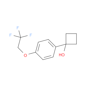1-(4-(2,2,2-trifluoroethoxy)phenyl)cyclobutanol
